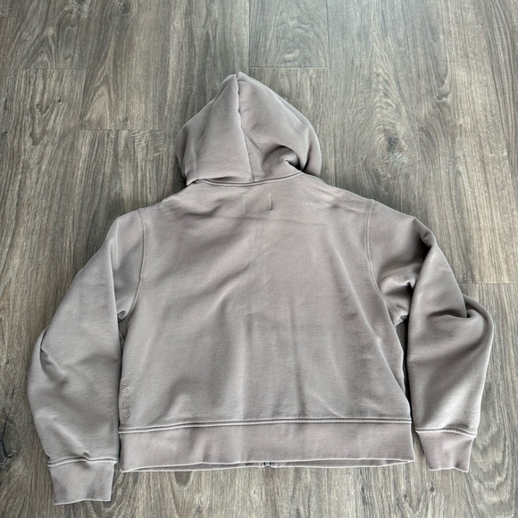 ATHLETA Forever Fleece Crop Full Zip — XL - Picture 6 of 8